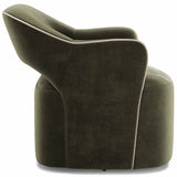 Blythe Swivel Chair, Surrey Olive by Four Hands