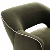 Blythe Swivel Chair, Surrey Olive by Four Hands