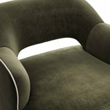 Blythe Swivel Chair, Surrey Olive by Four Hands