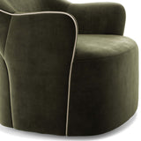 Blythe Swivel Chair, Surrey Olive by Four Hands