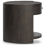 Bode Nightstand, Smoked Black by Four Hands