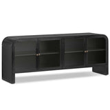 Breya Media Console, Black by Four Hands