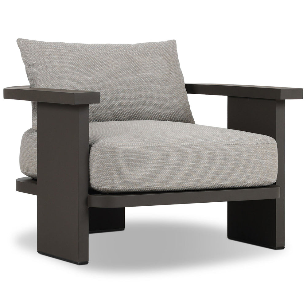 Tahana Outdoor Metal Chair, Casa Grey by Four Hands