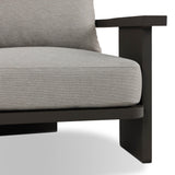 Tahana Outdoor Metal Chair, Casa Grey by Four Hands