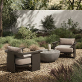 Tahana Outdoor Metal Chair, Casa Grey by Four Hands