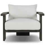 Tahana Outdoor Metal Chair, Alessi Linen by Four Hands