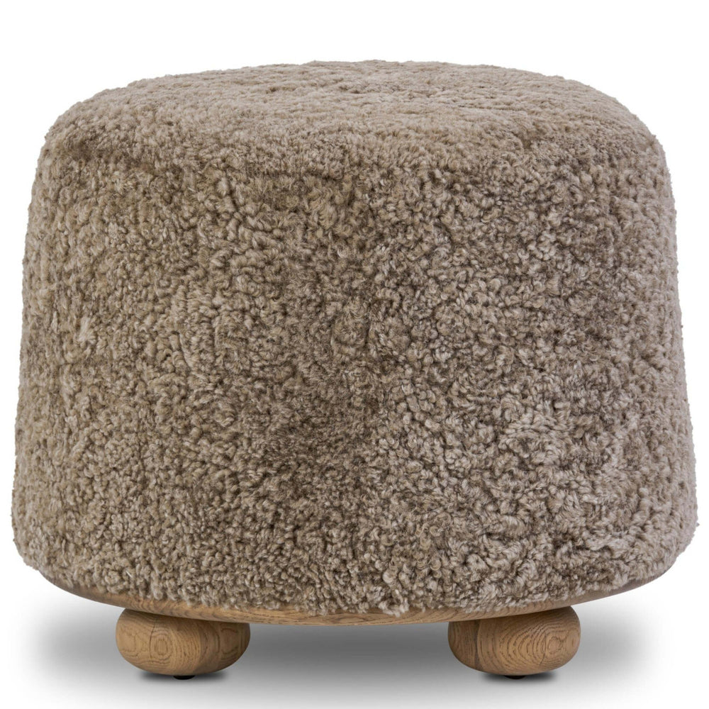 Bilbury Ottoman, Taupe by Four Hands