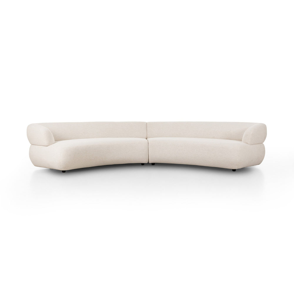 Belen 2-Piece Sectional, Crypton Nomad Snow by Four Hands — FRT_1