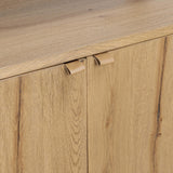 Tula Bookcase, Worn Oak by Four Hands