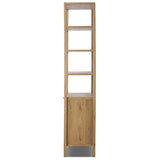 Tula Bookcase, Worn Oak by Four Hands