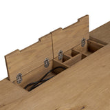 Tula Executive Desk, Worn Oak by Four Hands
