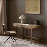 Tula Writing Desk, Worn Oak by Four Hands