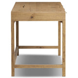 Tula Writing Desk, Worn Oak by Four Hands