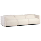 Kenlee Power Recliner 3 Piece Sectional, Nomad Snow by Four Hands