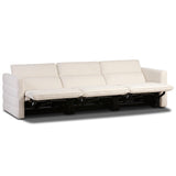 Kenlee Power Recliner 3 Piece Sectional, Nomad Snow by Four Hands