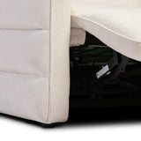 Kenlee Power Recliner 5 Piece Sectional, Nomad Snow by Four Hands