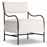 Nevin Outdoor Chair, Alessi Linen by Amber Lewis x Four Hands