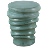 Skye Garden Stool, Light Aqua-Furniture - Accent Tables-High Fashion Home