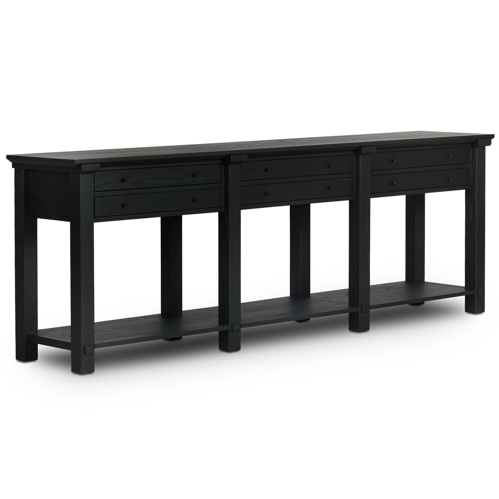 Gardendale Console Table, Stained Black by Four Hands