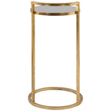 Cailin Accent Table, Gold Leaf