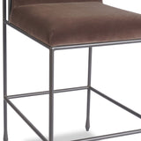 Decker Counter Stool, Surrey Mink by Four Hands-Furniture - Dining-High Fashion Home