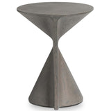 Tomi End Table, Smooth Grey by Four Hands