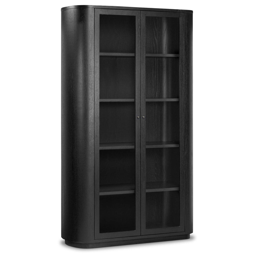 Pilar Cabinet, Charcoal by Four Hands