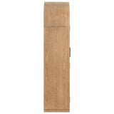 Hepburn Wide Cabinet, Drifted Smoked Oak Veneer by Four Hands — SID_1
