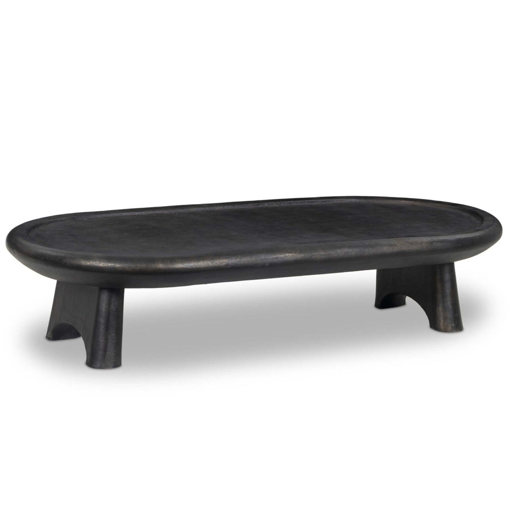 Varo Outdoor Coffee Table, Distressed Bronze by Four Hands