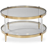 Kellen Coffee Table, Gold