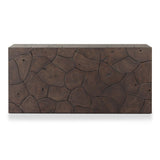 Tomlin Outdoor Console Table, Saddle Brown by Four Hands