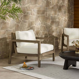 Nilson Outdoor Chair, Arashi Salt by Four Hands