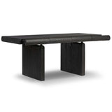 Cleo Desk, Worn Black by Four Hands