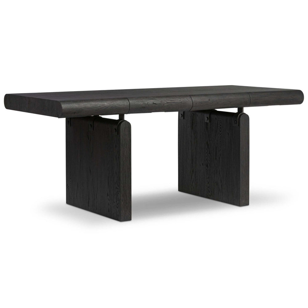 Cleo Desk, Worn Black by Four Hands