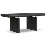 Cleo Desk, Worn Black by Four Hands