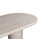 Poole Outdoor Dining Table, Textured Sand by Four Hands