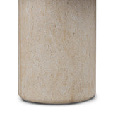Poole Outdoor Dining Table, Textured Sand by Four Hands