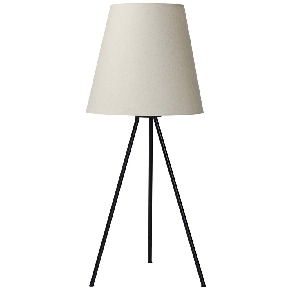 Piama Floor Lamp, Jet Black by Four Hands