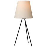 Piama Floor Lamp, Jet Black by Four Hands