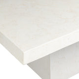 Avila Outdoor Rectangular Dining Table, Aged White by Amber Lewis x Four Hands