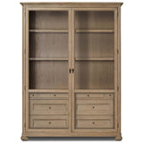 Sussex Wide Cabinet, Drifted Oak by Amber Lewis x Four Hands-Furniture - Storage-High Fashion Home