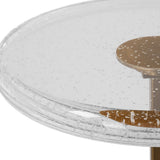 Sora Drink Table, White-Furniture - Accent Tables-High Fashion Home