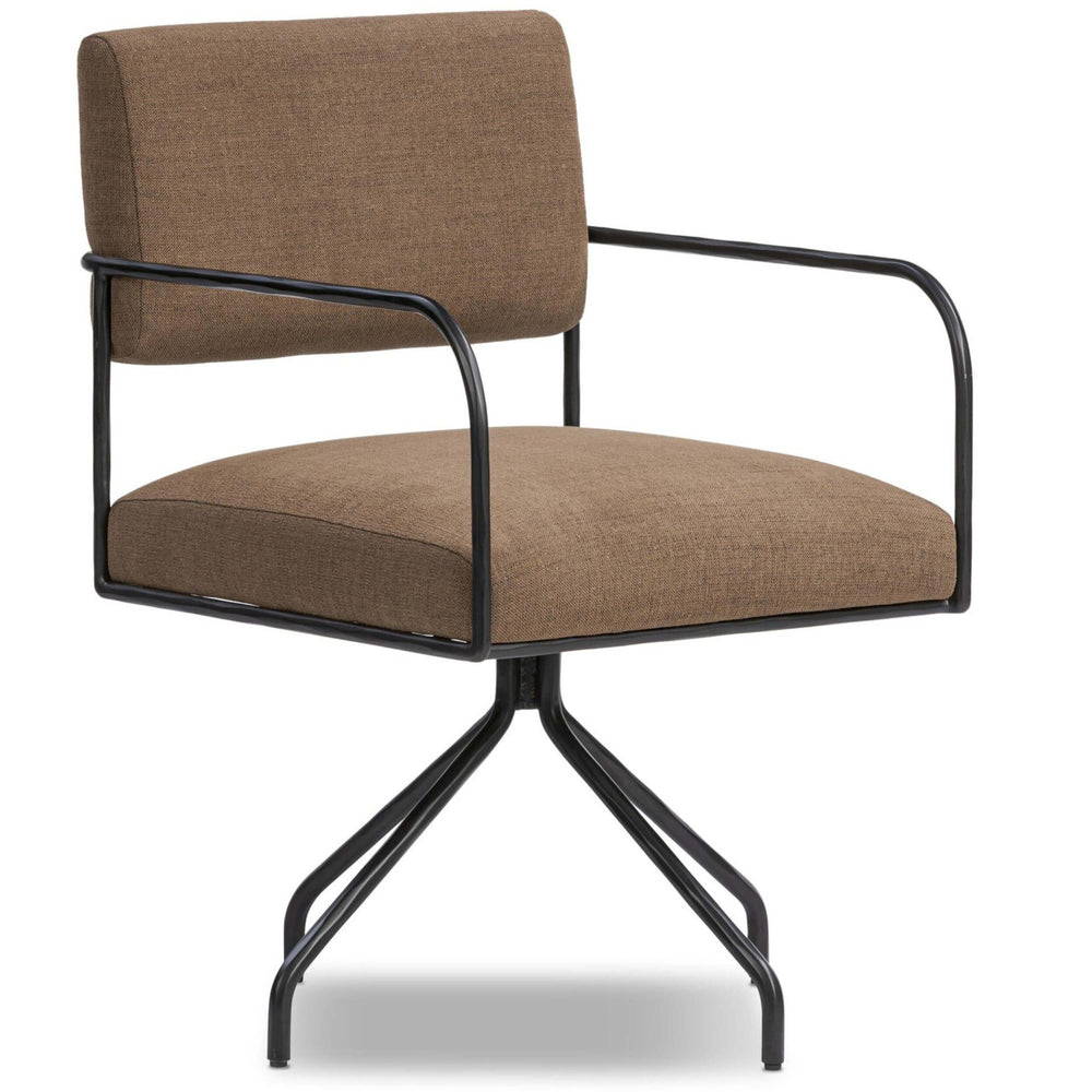 Fenn Desk Chair, Nomad Mushroom by Four Hands