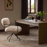 Fenn Desk Chair, Champagne by Four Hands