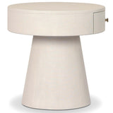 Chiro Nightstand, Ivory by Four Hands-Furniture - Bedroom-High Fashion Home