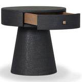 Chiro Nightstand, Black by Four Hands