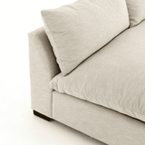 Grant 3 Piece 134" Sectional, Ashby Oatmeal