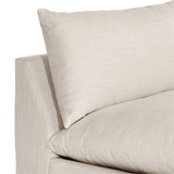 Grant 3 Piece 134" Sectional, Ashby Oatmeal