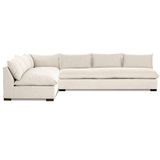 Grant 3 Piece 134" Sectional, Ashby Oatmeal