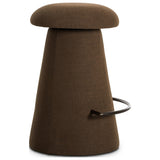 Cannes Swivel Counter Stool, Crypton Nomad Mushroom by Four Hands — SID_1